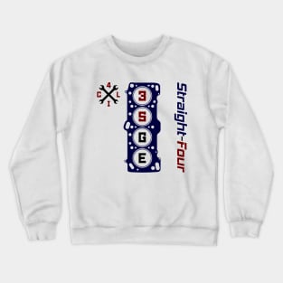 3SGE Straight Four Engine Crewneck Sweatshirt